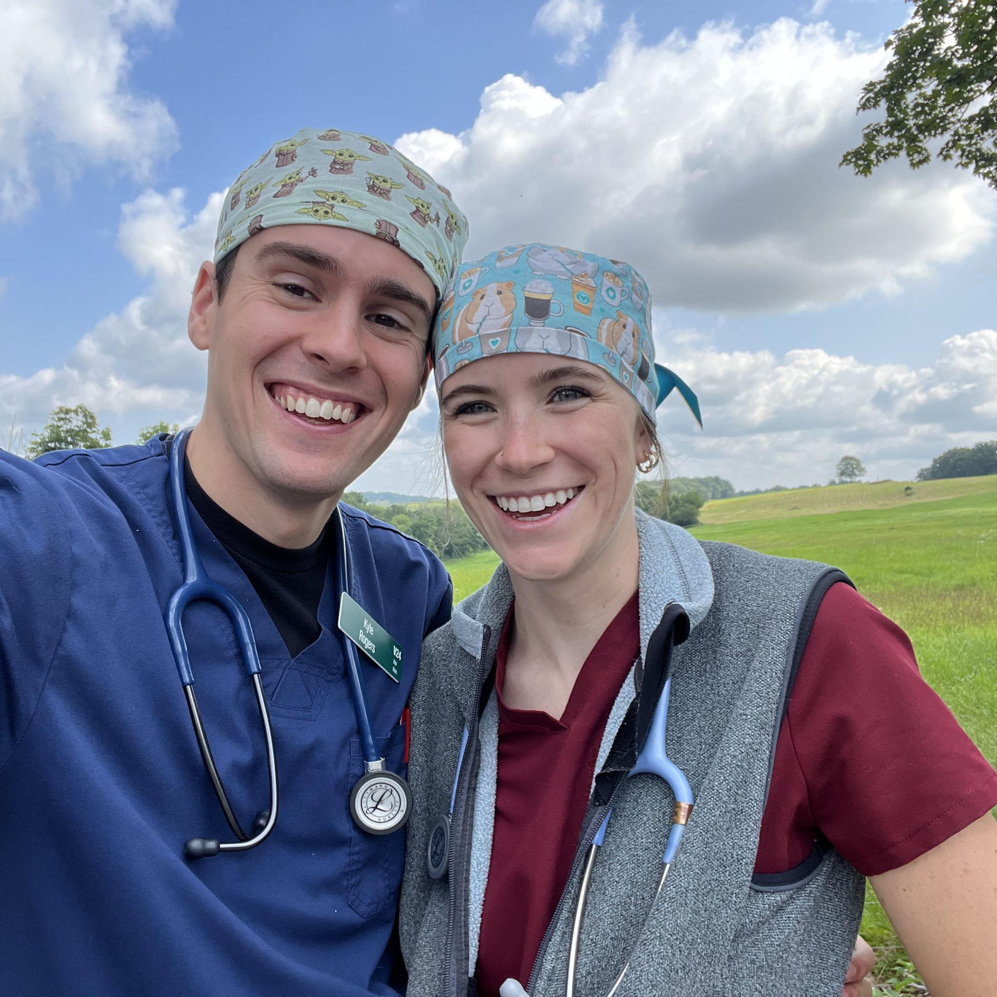 In our Derek and Meredith era at the veterinary hospital