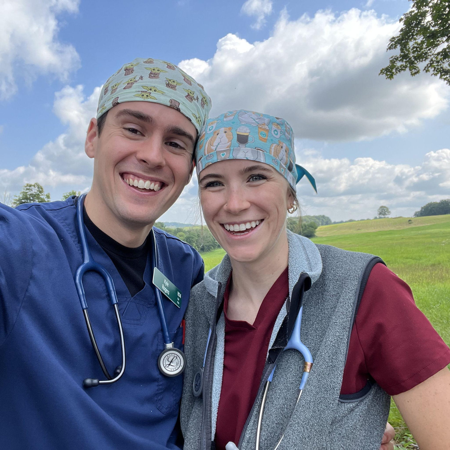 In our Derek and Meredith era at the veterinary hospital