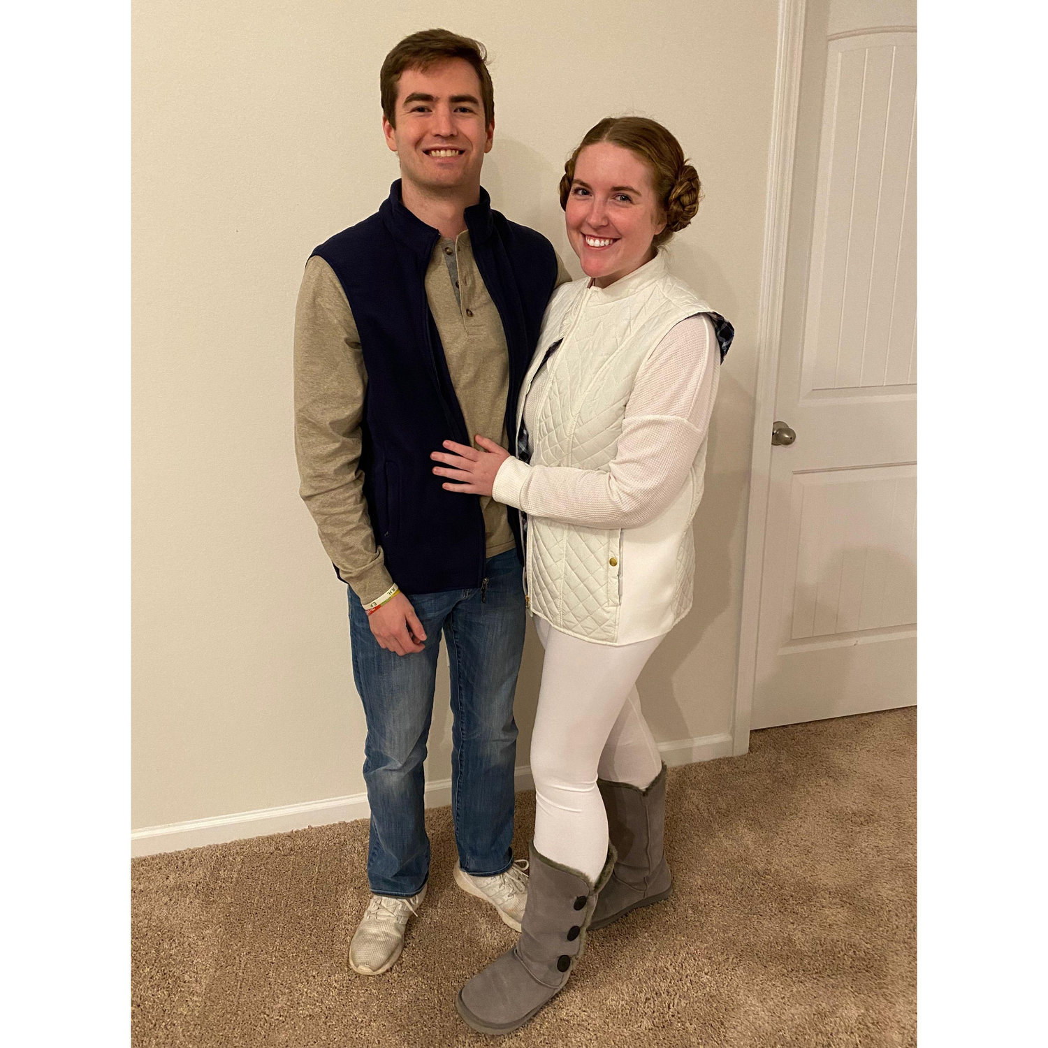 We dressed up for Halloween as our favorite Star Wars characters!