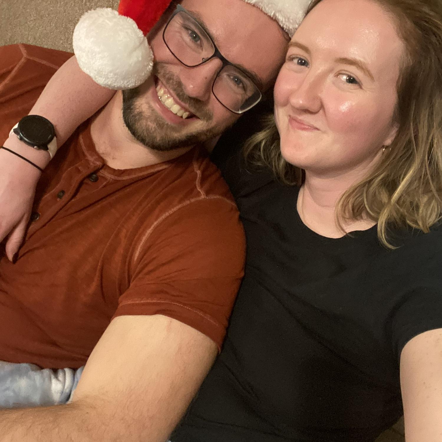 Our first Christmas together. Spent it by ourselves since Kyle’s parents live in Seattle and most of Morgan’s family had COVID