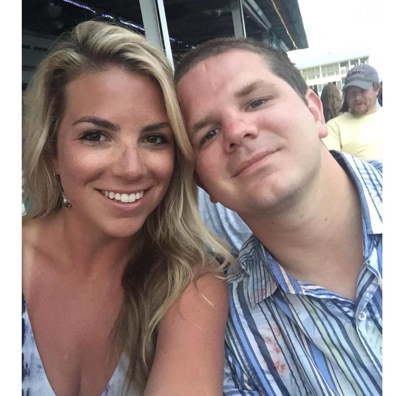 Beach trip 2017. Picture at Bud & Alley’s where our wedding reception will be