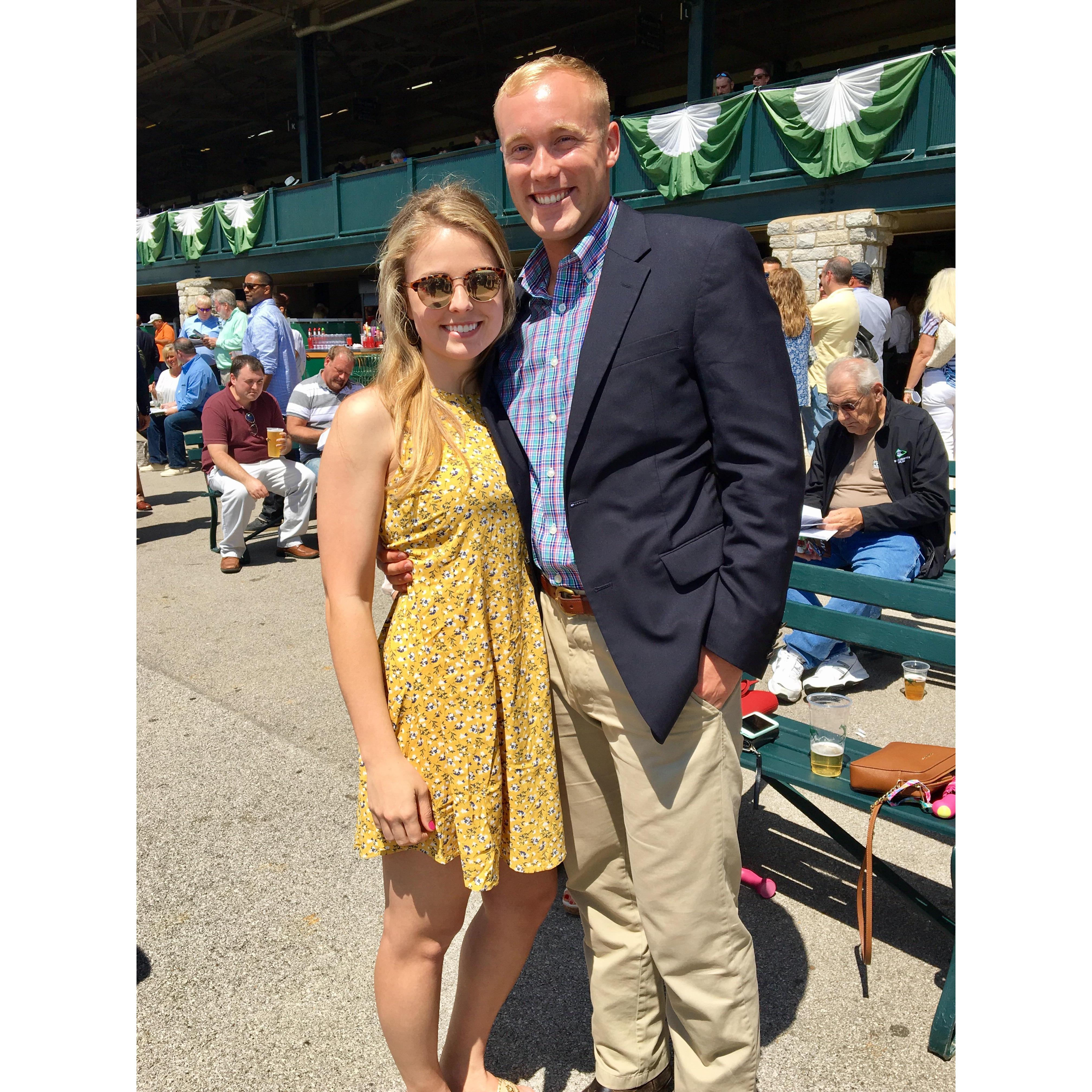 Weekend at Keeneland watching horse races in Lexington, KY