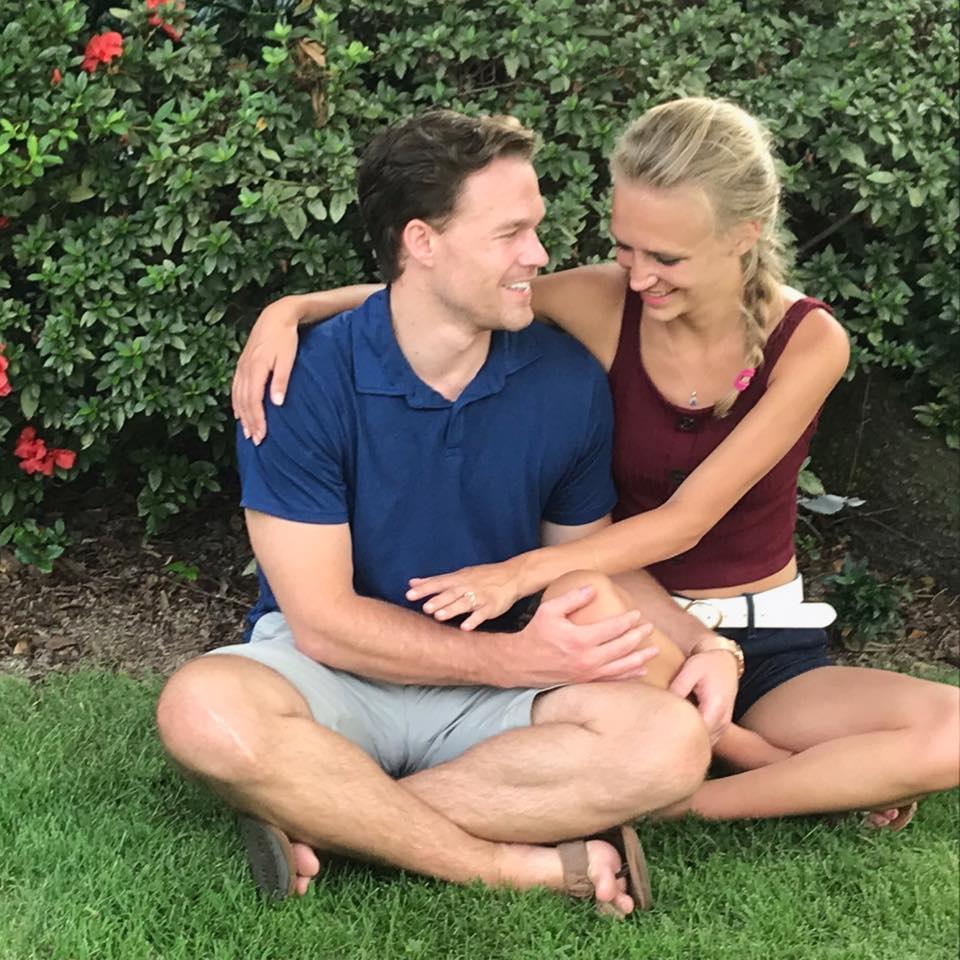 the day we got engaged!