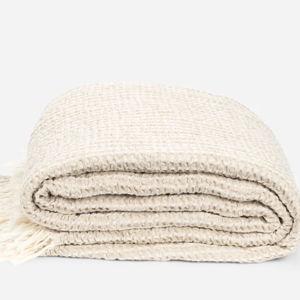 Abbot Blanket | Shoppe Amber Interiors - BONE