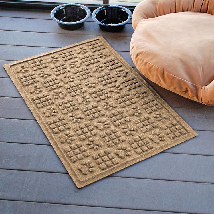 WaterHog Dog Paw Squares Pet Mat
