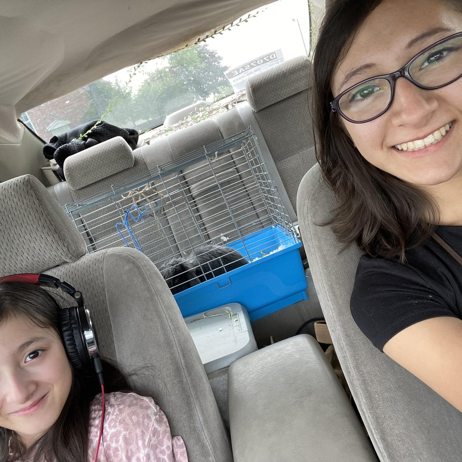 Moving to VA to meet and live near Job.
(Ellie just came to visit VA.)
