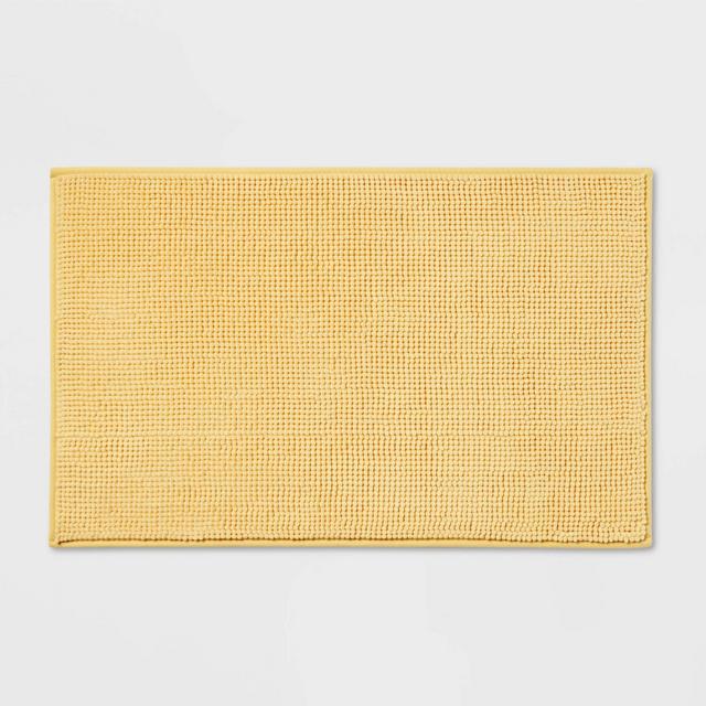 20"x32" Everyday Chenille Bath Rug Yellow - Room Essentials™