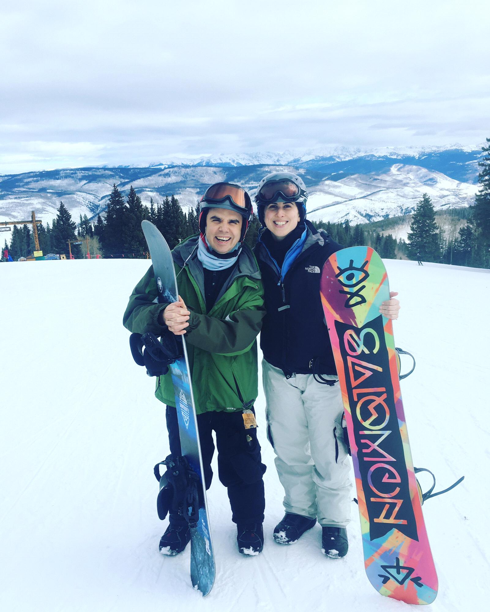 Snowboarding in Colorado - Feb 2017