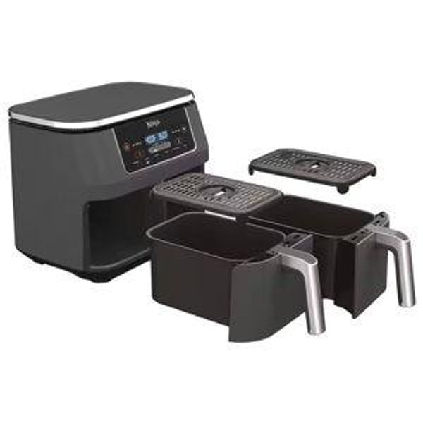 Ninja - 2-Basket Air Fryer - Dark Gray