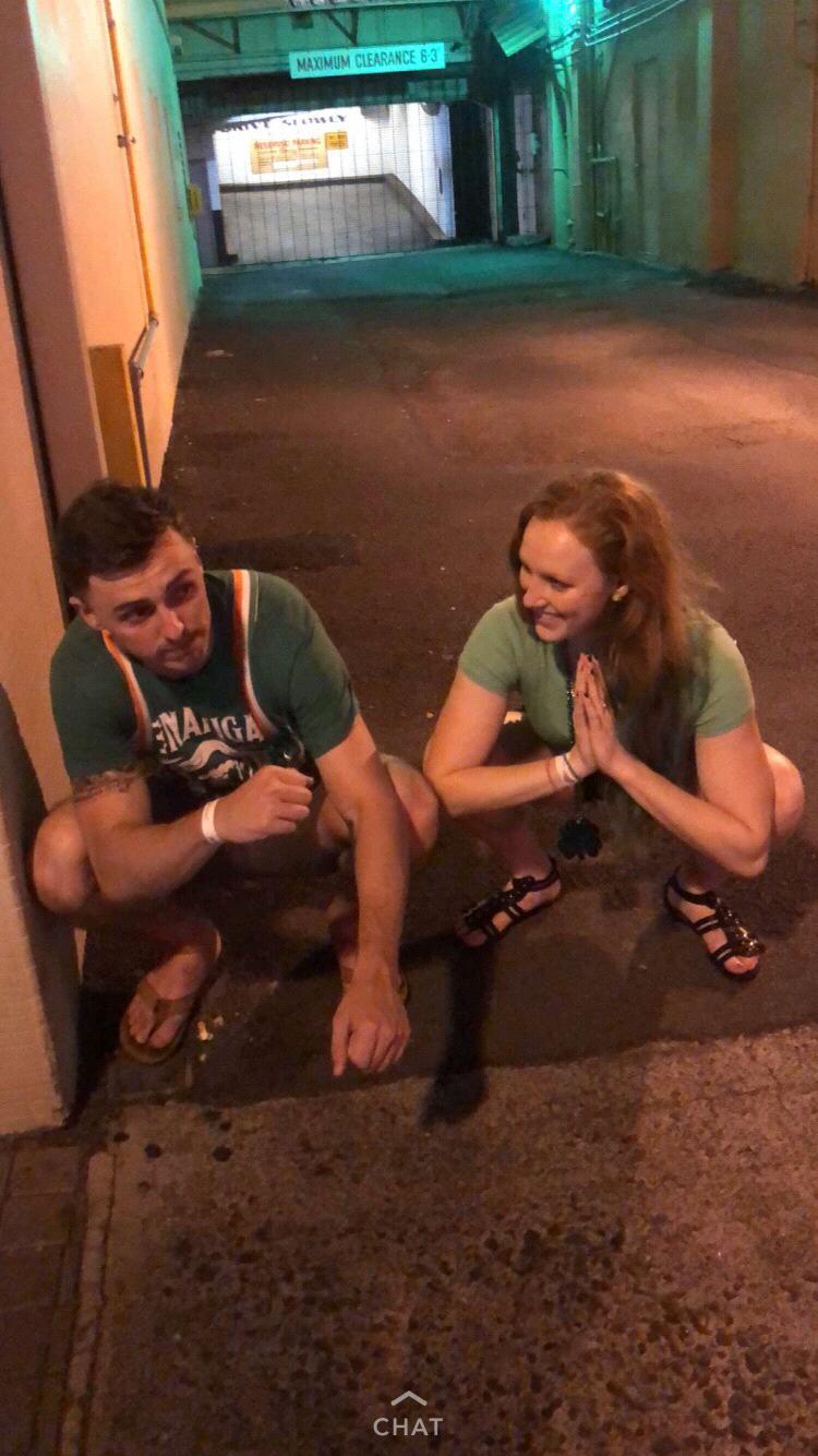 1st photo on St. Patty’s Day 2018