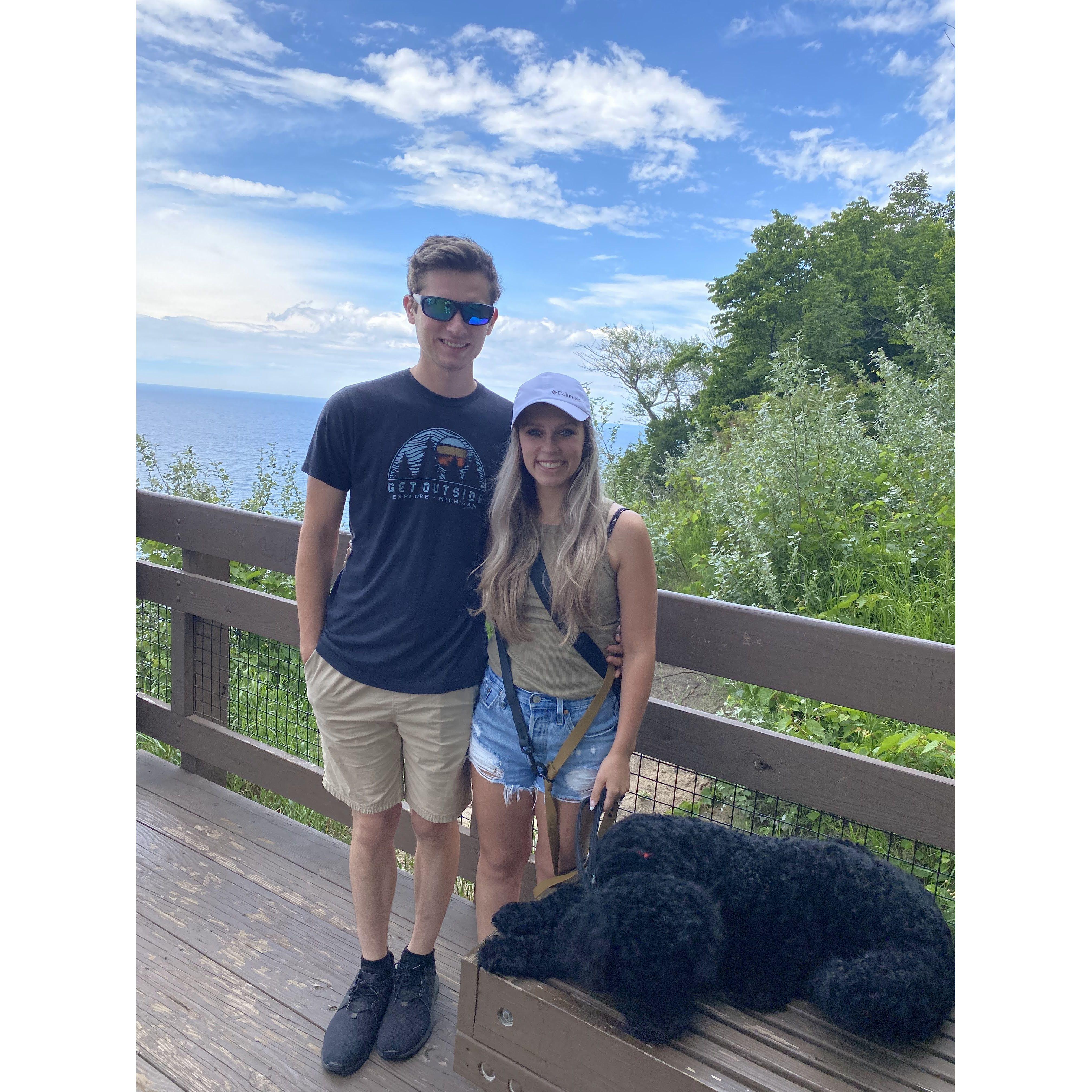 Arcadia Scenic Lookout- Arcadia, MI