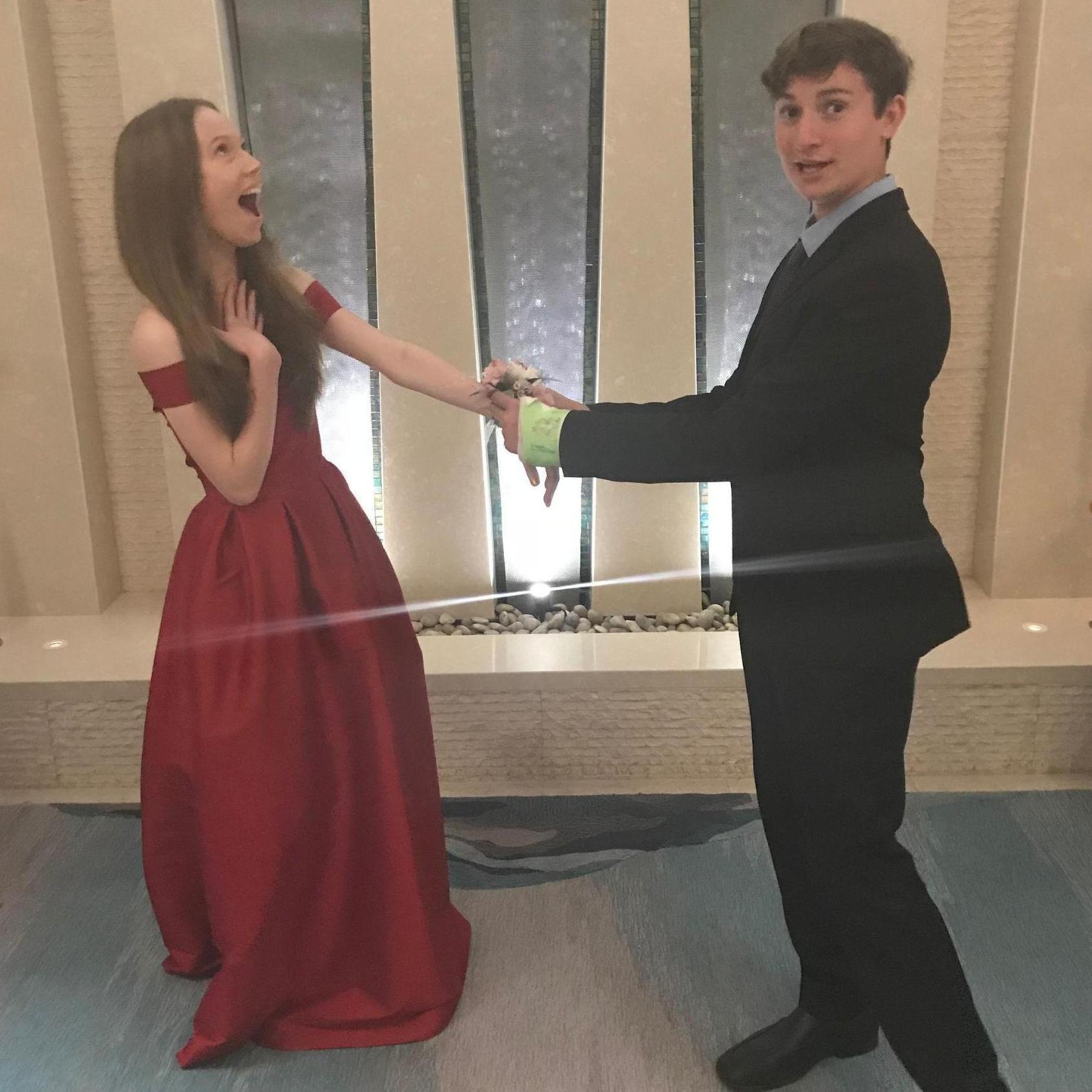 Our First Dance- Freshman Year of High School