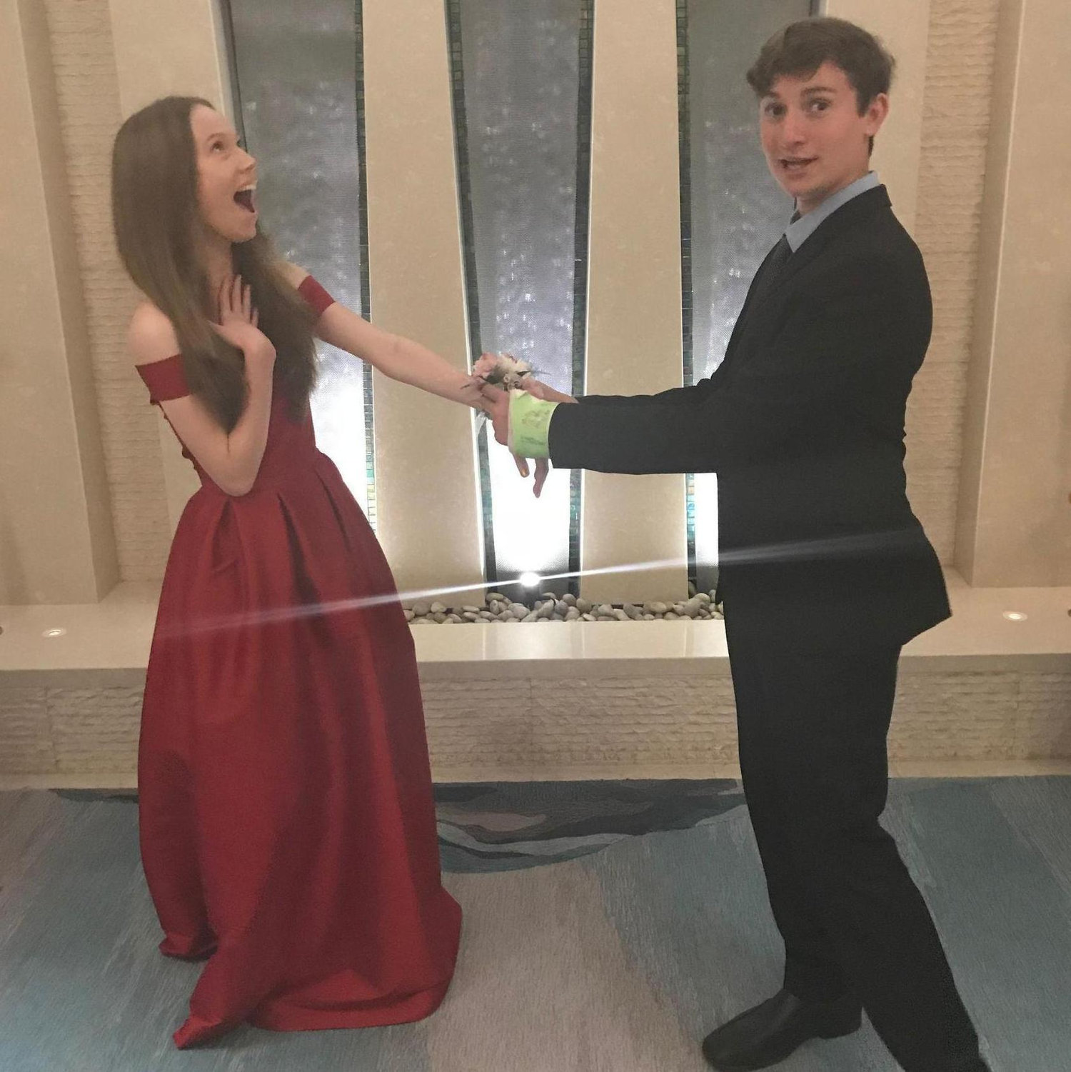 Our First Dance- Freshman Year of High School