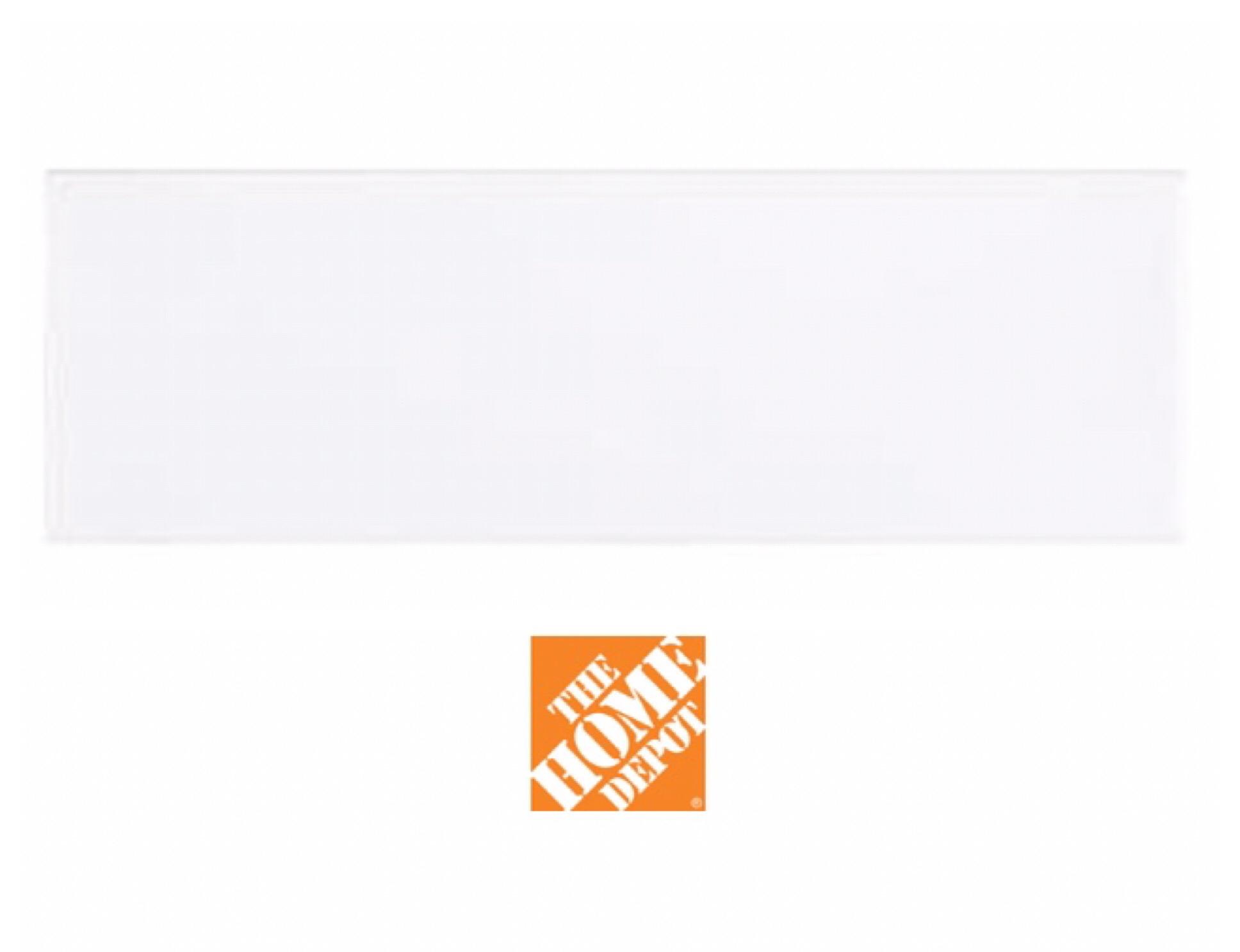 Fresh White 4 in. x 12 in. Ceramic Field Wall Tile (10.33 sq. ft. / case)