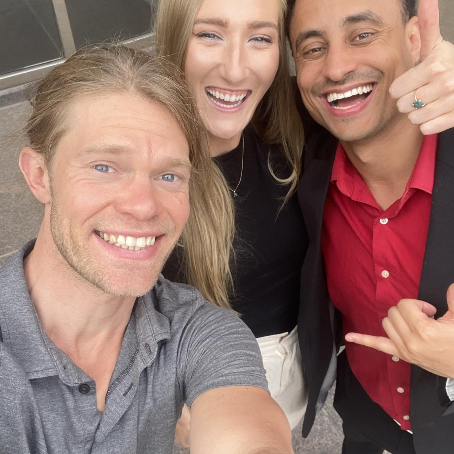 June 8, 2023 - Closing Day on our townhome with realtor/friend Chris