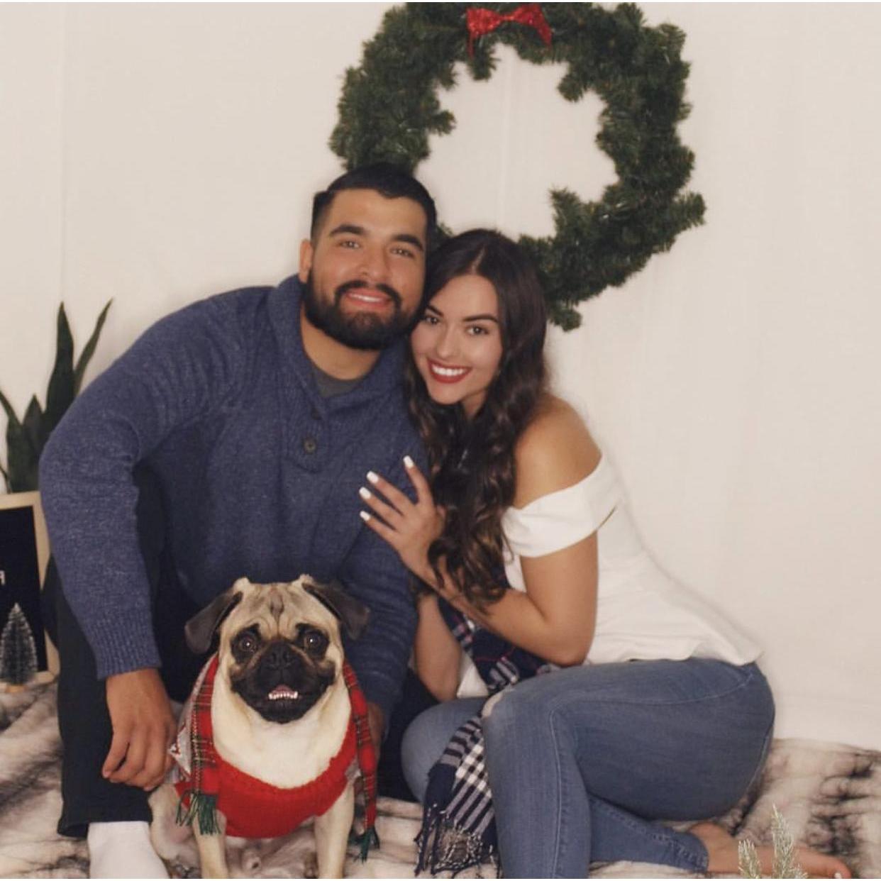 Christmas 2018 with our Bear