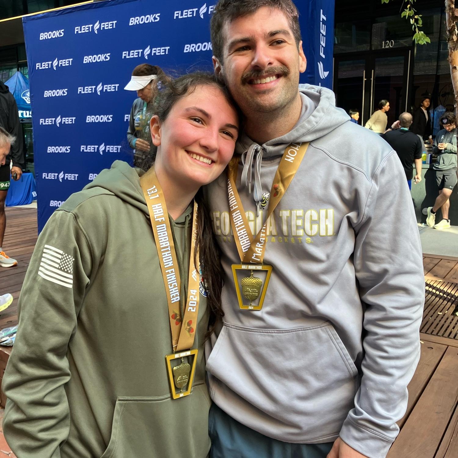 half marathoners!