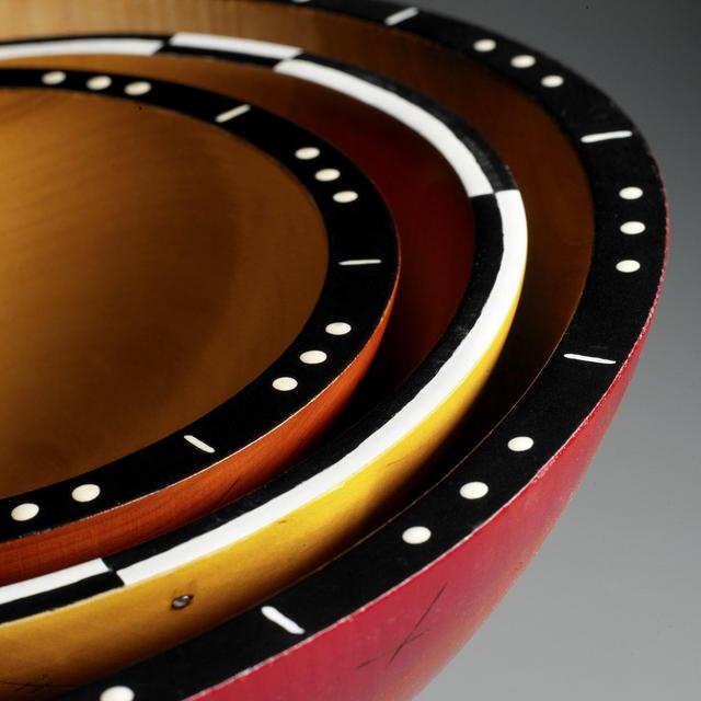 RAW DESIGN-Yellow 8" Bowl w/ checked rim