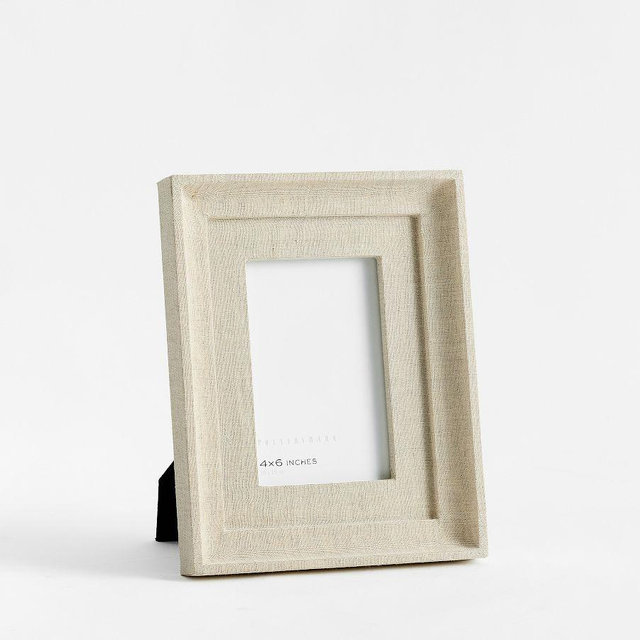 Linen Wrapped Frame 4X6