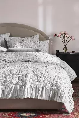 Dahlia Floral Jersey Quilt​