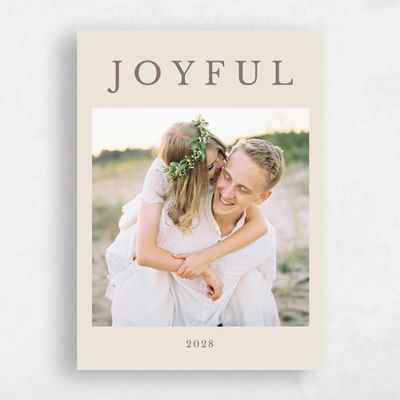Grey Holiday Card - Kittery