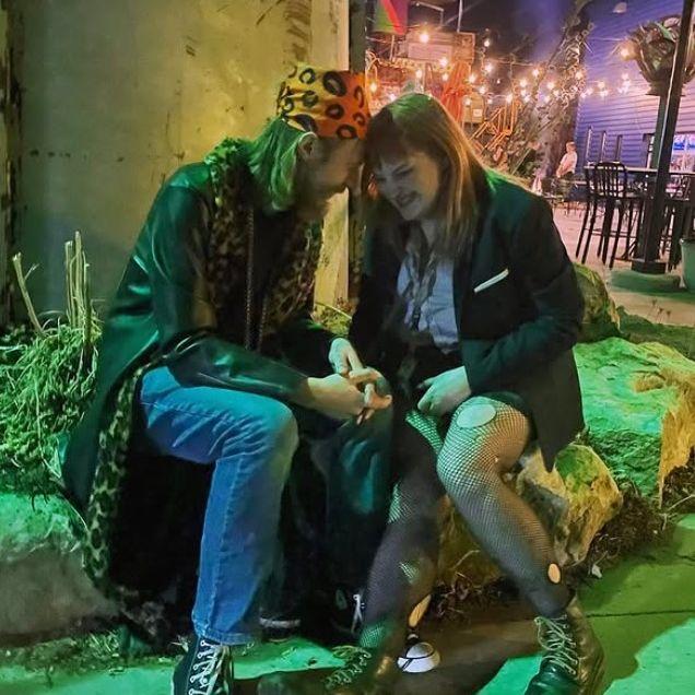 New Years Eve at The Lyrics (right after Ira broke her ankle)