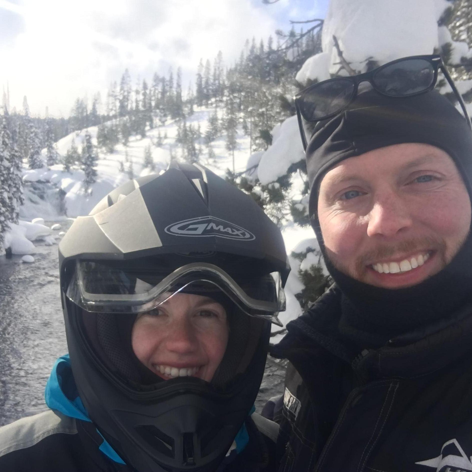 Snowmobiling in Yellowstone--March 2018