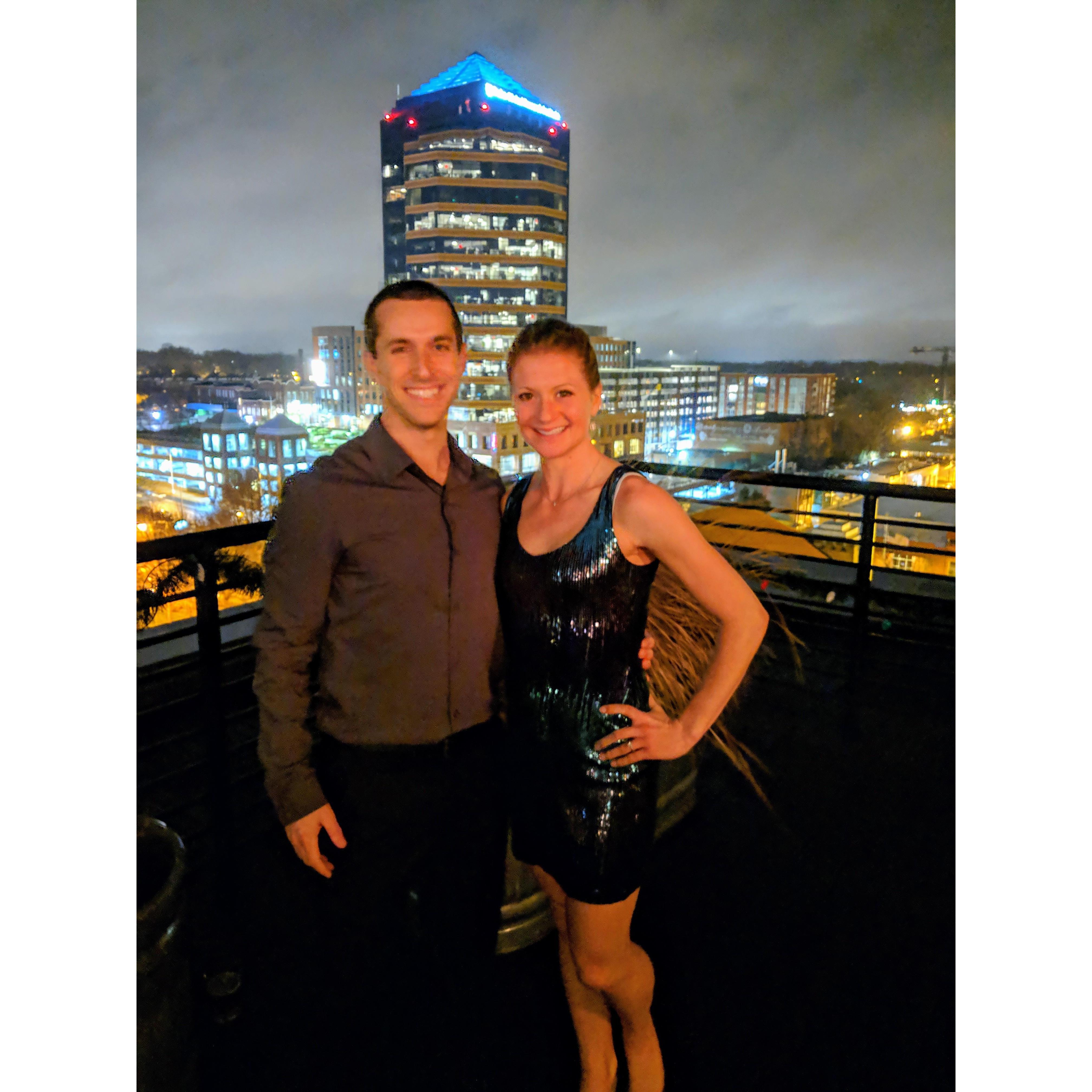 New Years Eve at the Durham Hotel Rooftop Bar