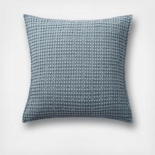 Mills Waffle Square Throw Pillow