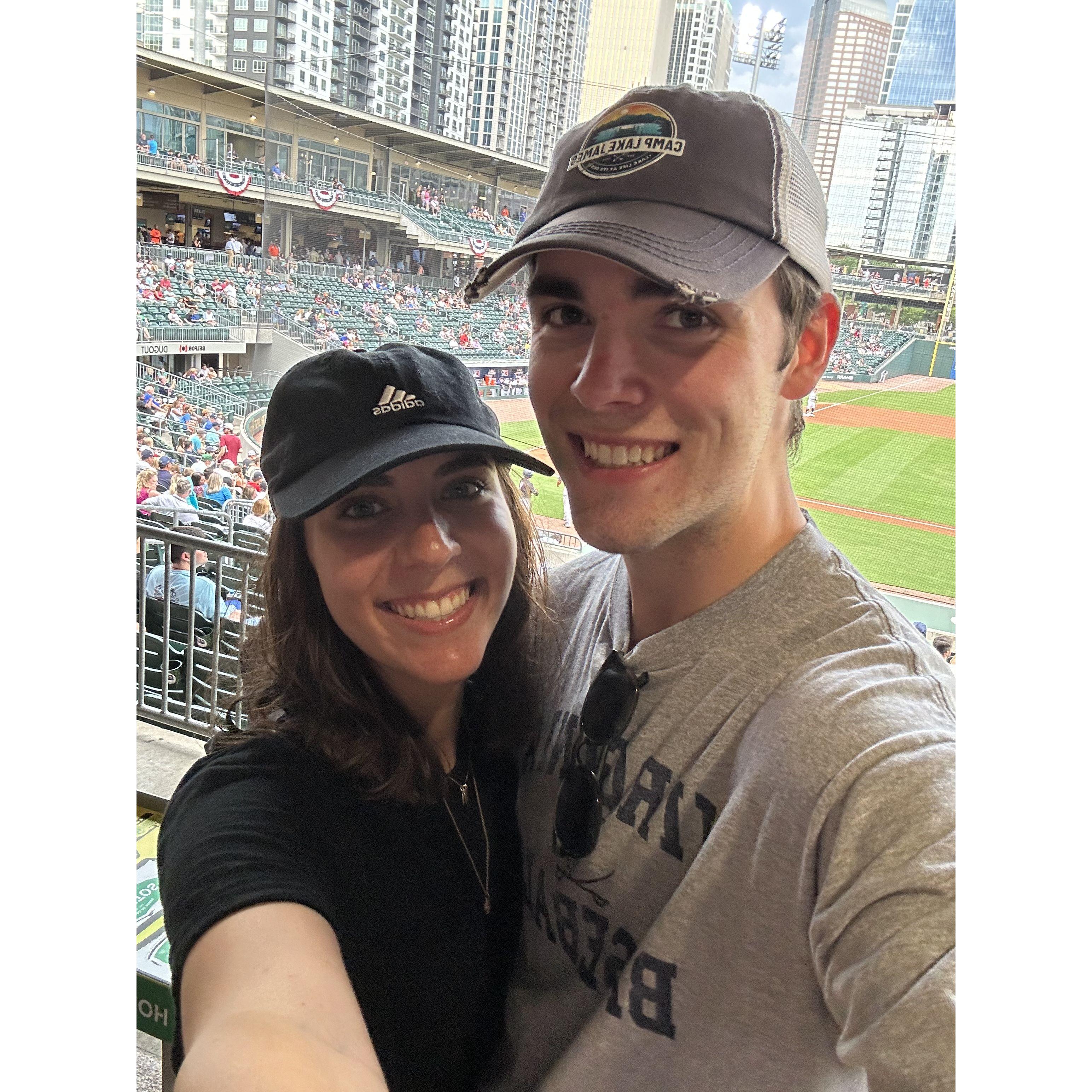 Our first date