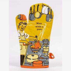 Man With A Pan Oven Mitt