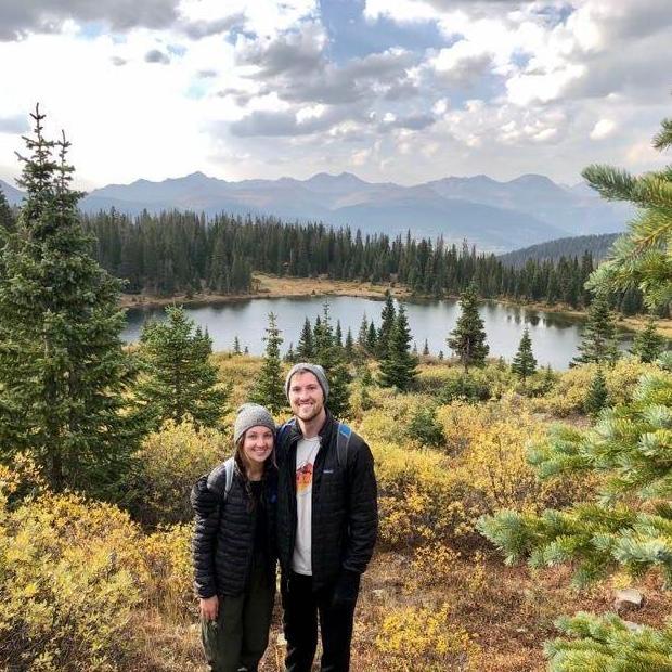 One year anniversary road trip to Crater Lake, Colorado! We backpacked out here for the weekend.