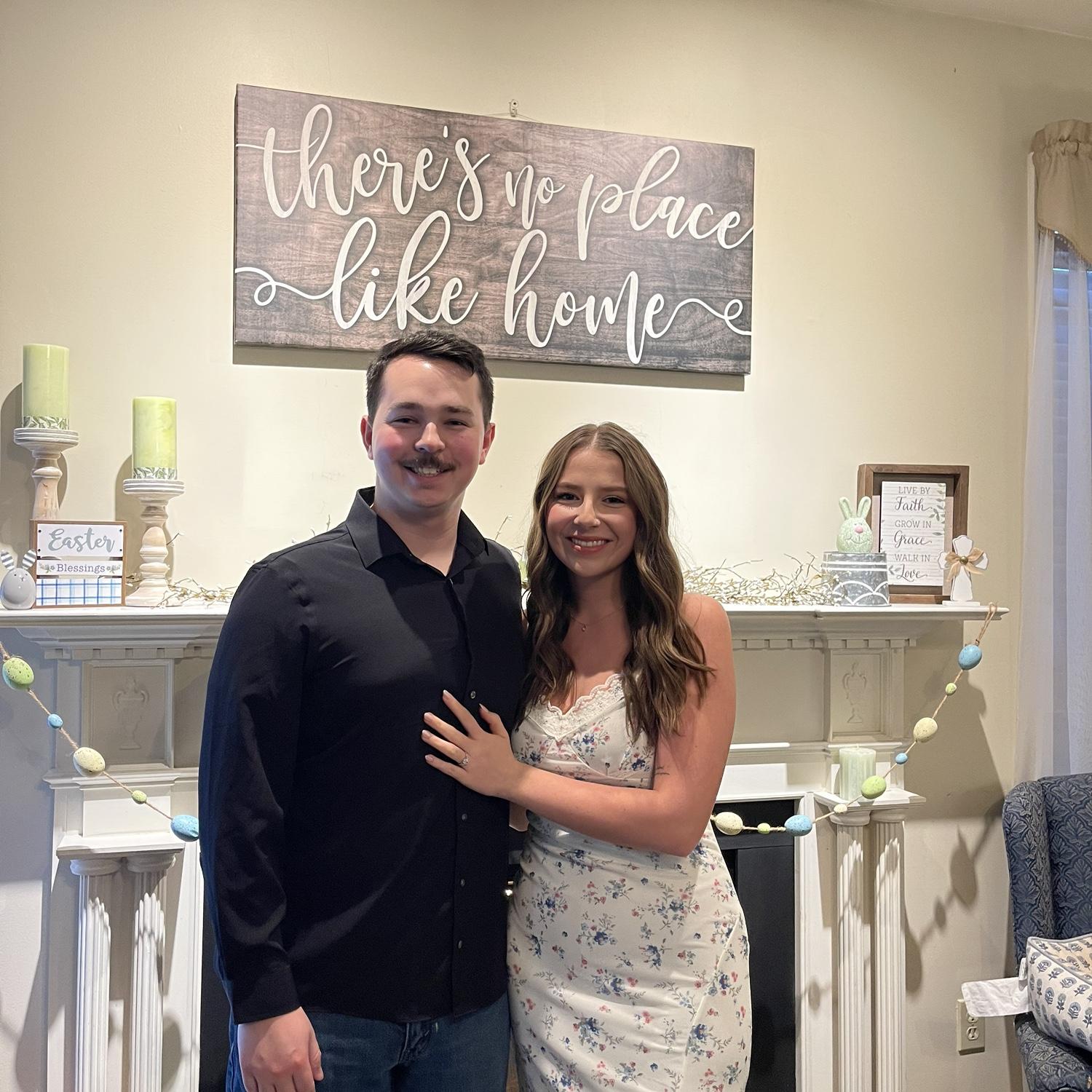 First date officially engaged