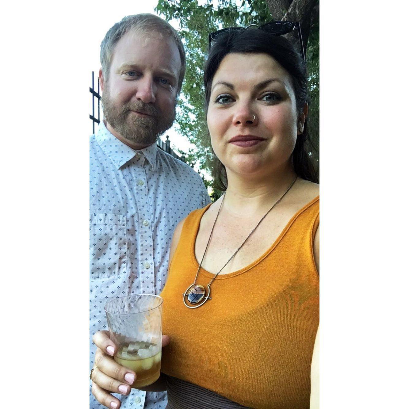 Celebrating the wedding of dear friends Celeste and Dave.
St Louis, October 5, 2018