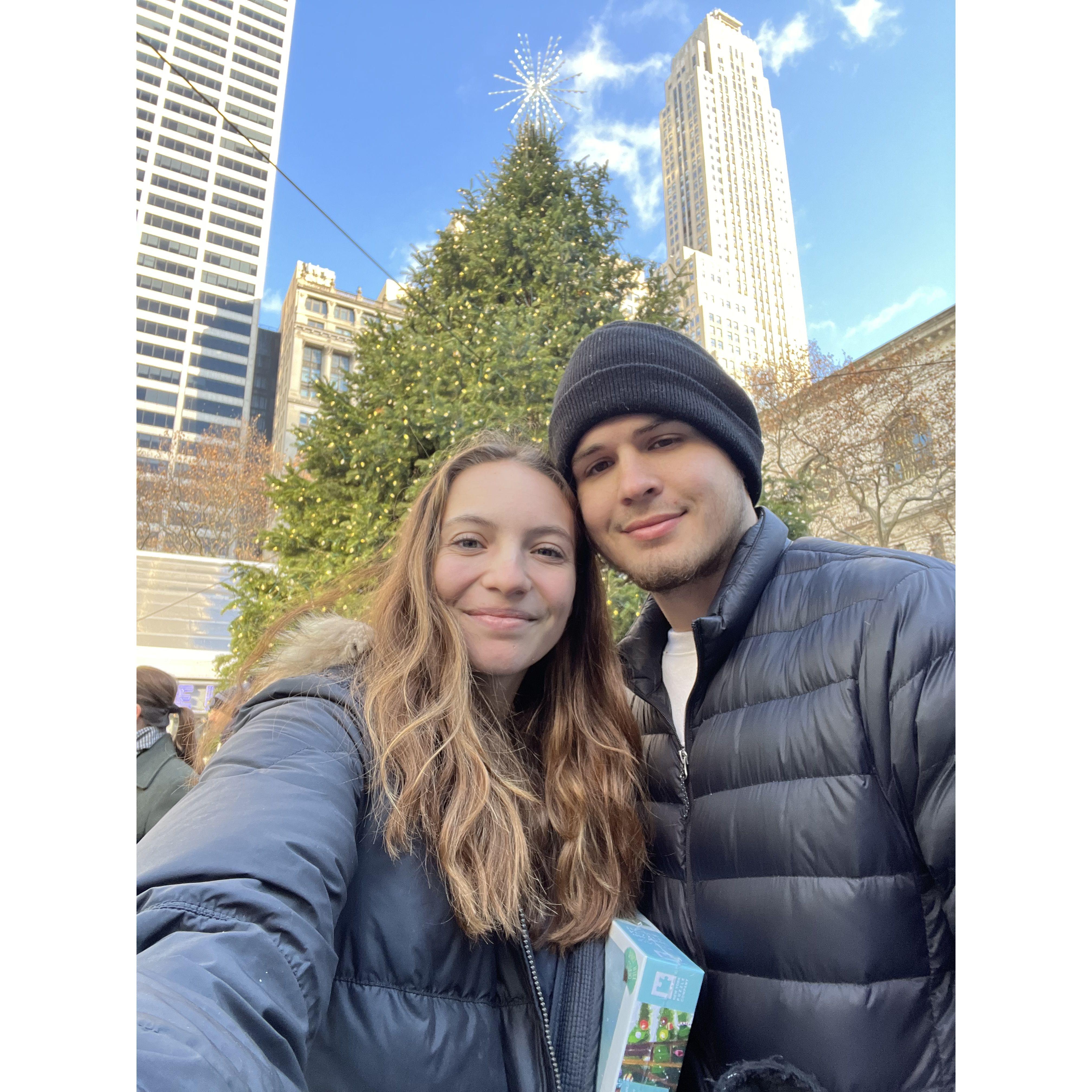 We love to travel to new places together.