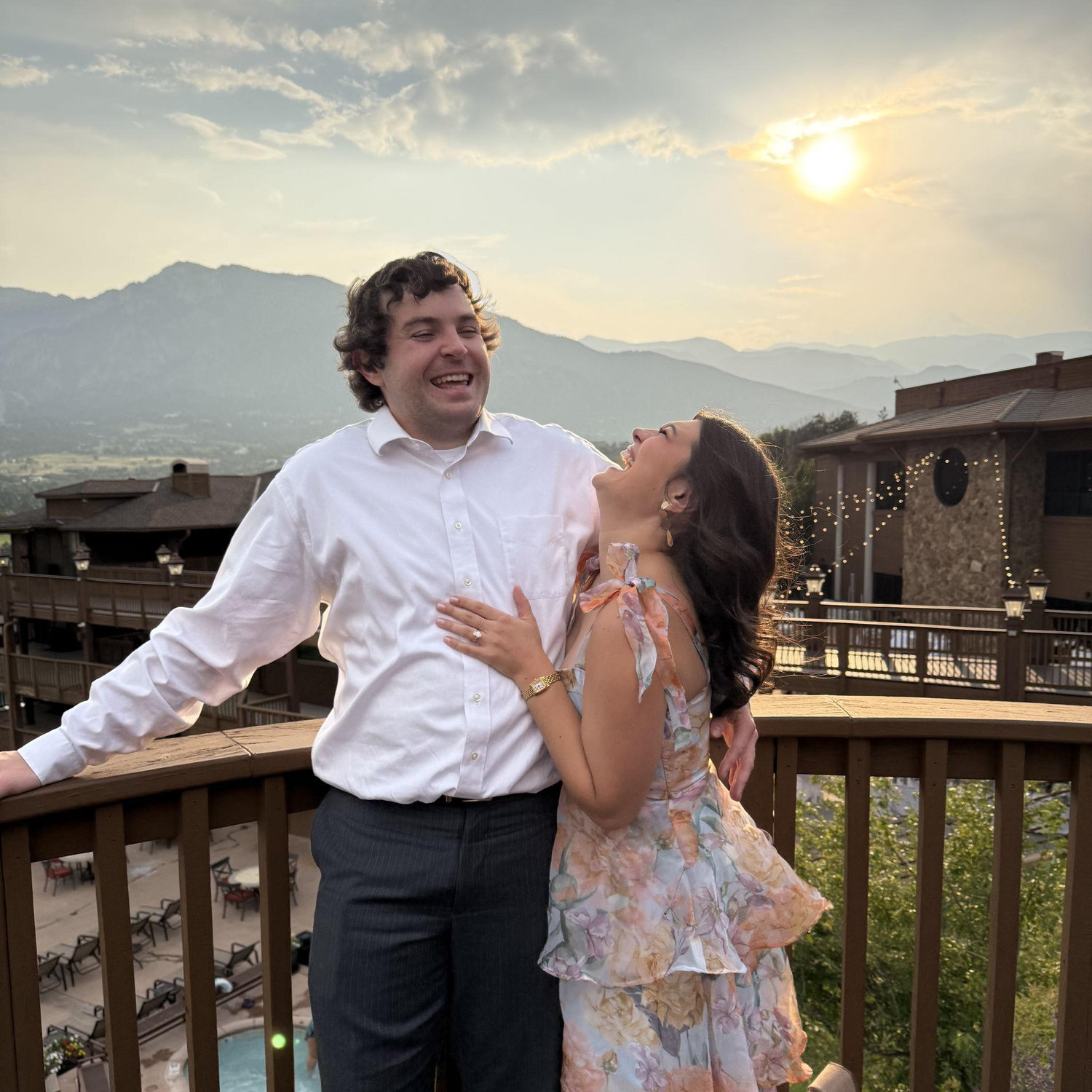 Taken in Colorado Springs at the wedding of our friends and Mike's co-residents, Deidre and Clayton in September 2025!
