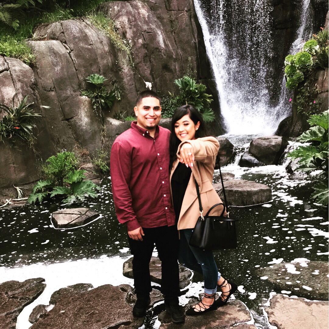 Our smiles say it all, I was in total AWE 💍💕