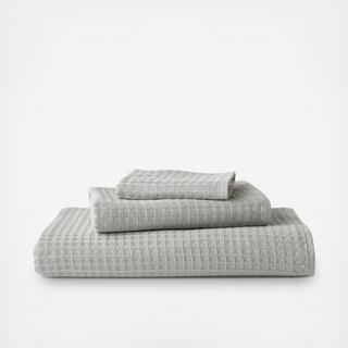 Waffle Twist 3-Piece Towel Set