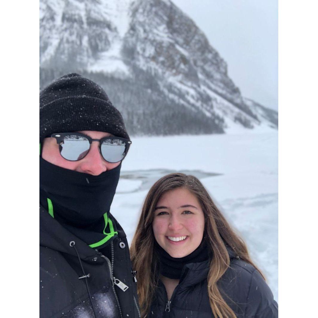 Lake Louise, Banff Canada, January 2020