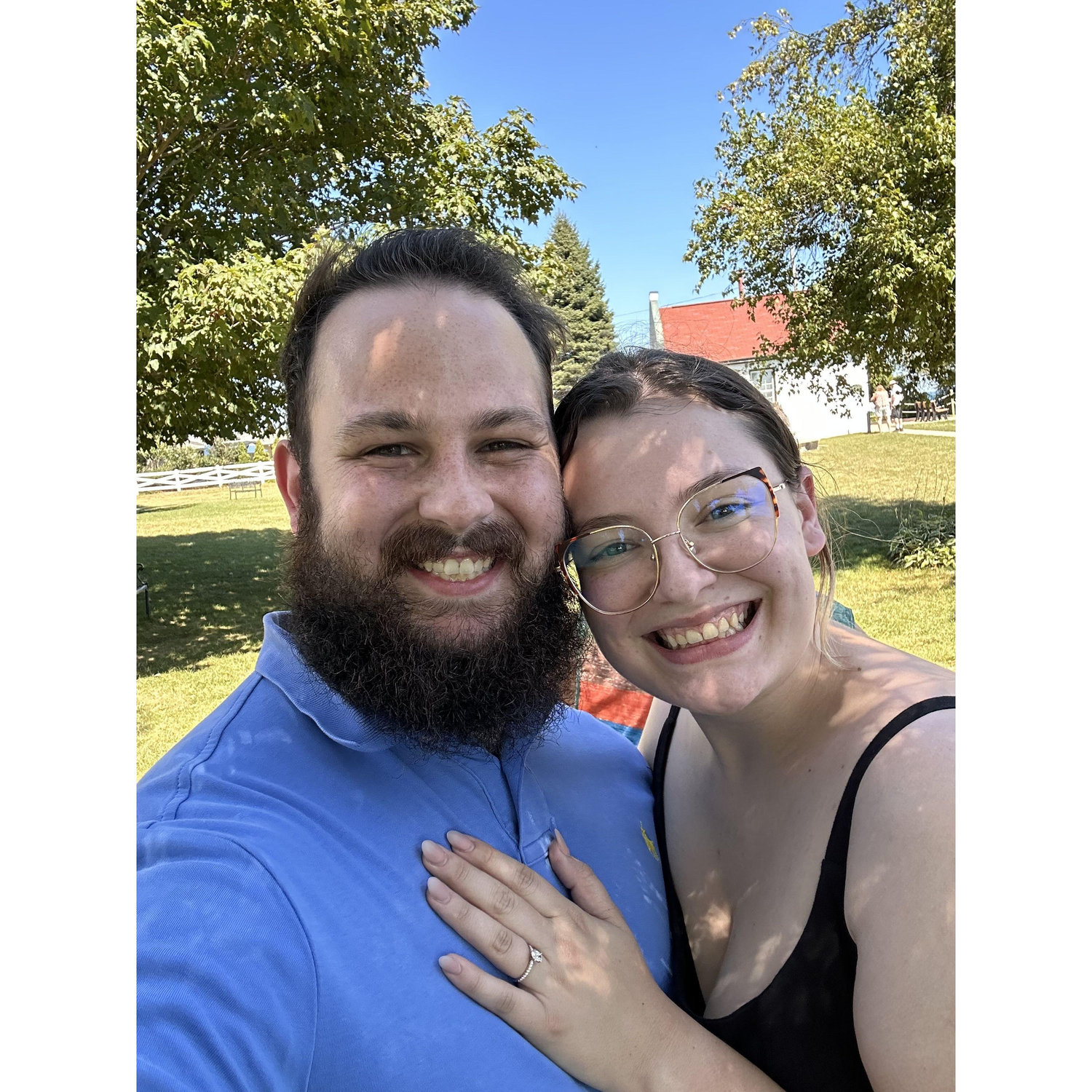 The day we got engaged