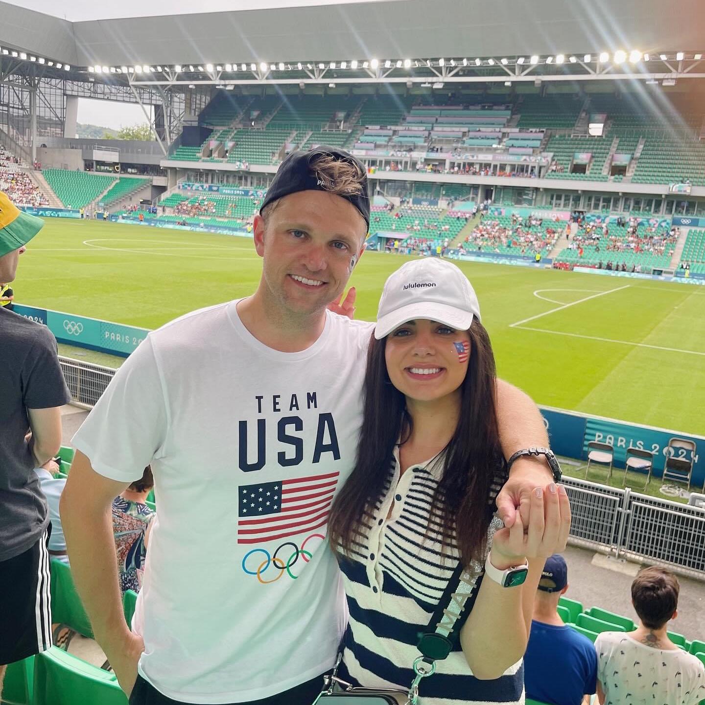 USA vs. New Guinea game - Paris Olympics 2024
