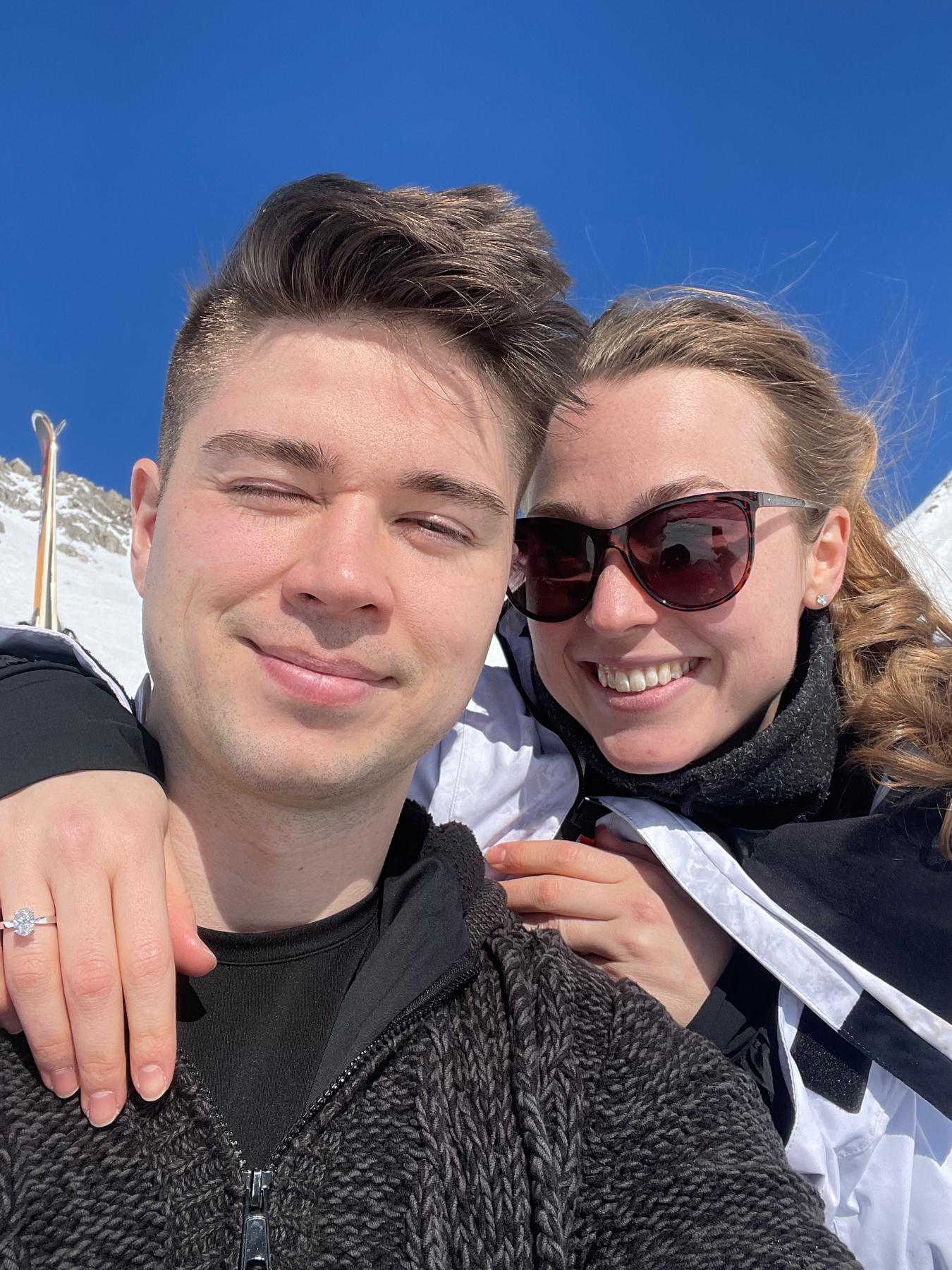 First day as fiancés!  Feb. 21,2023!