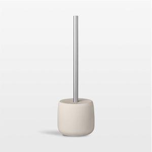 Blomus SONO Plunger with Decorative Holder - Moonbeam (Beige)