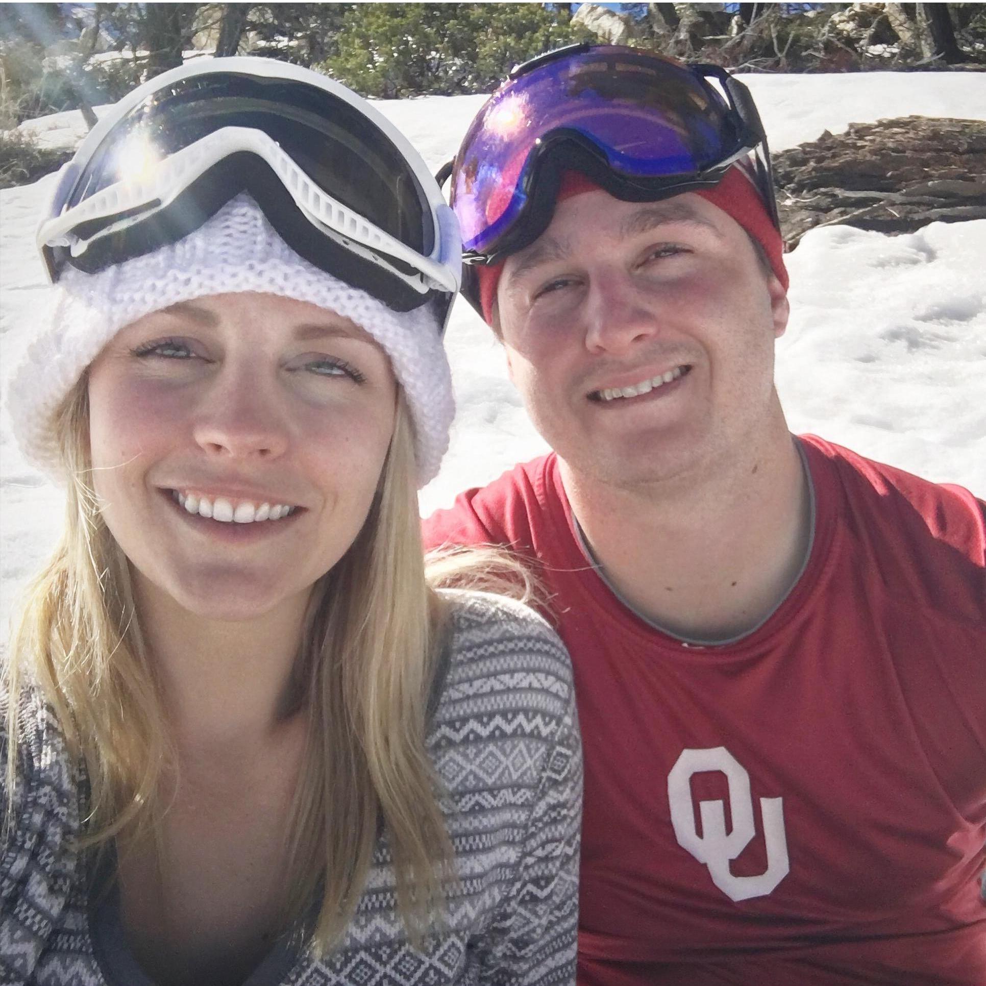 The day Kyle realized the true extent of Julia's athleticism. Big Bear. (2016)