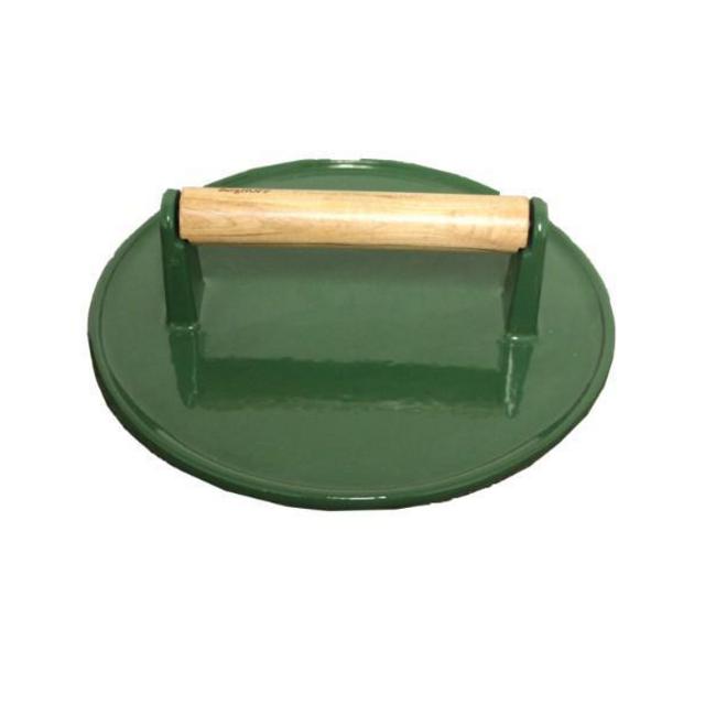BergHOFF 9" Cast Iron Steak Press, Green