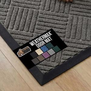 WeatherMAX Doormat (Gray Diamond) 17x29