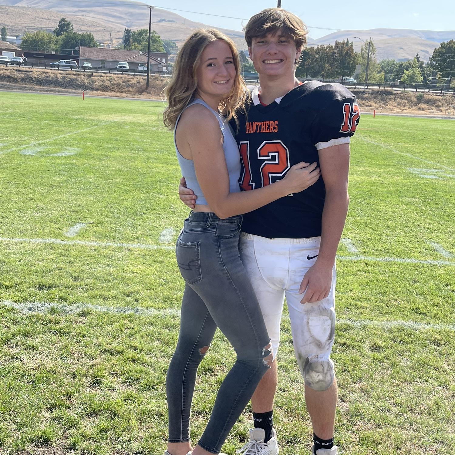 One of the many football games of Cam’s🤍