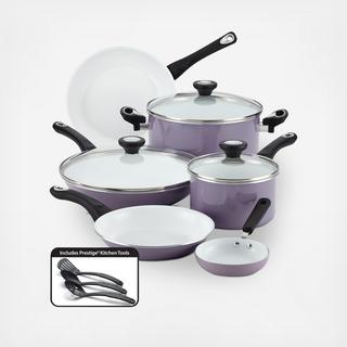 PurECOok Ceramic Non-Stick 12-Piece Cookware Set