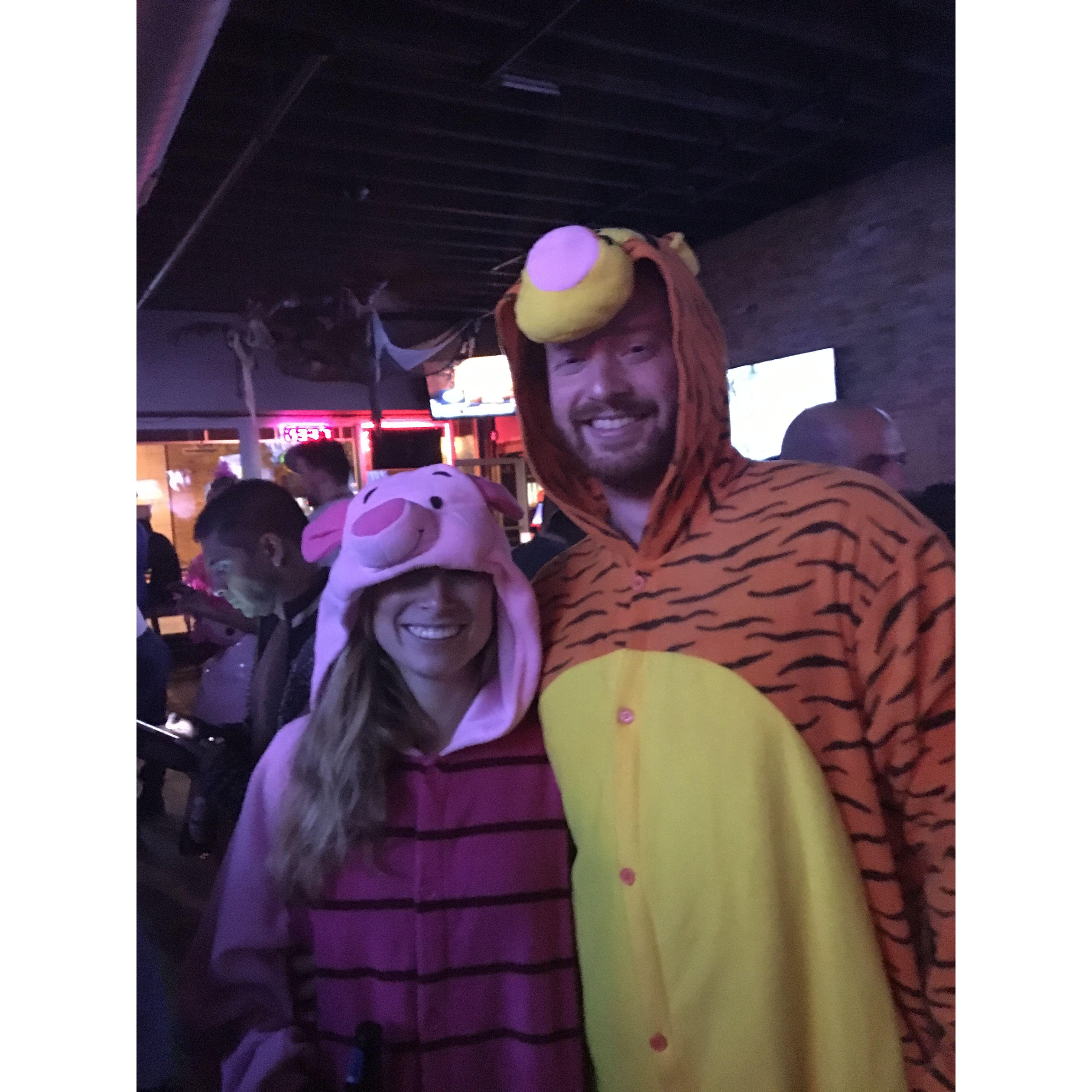 Nothing says "I love you" like Tigger and Piglet Onsies