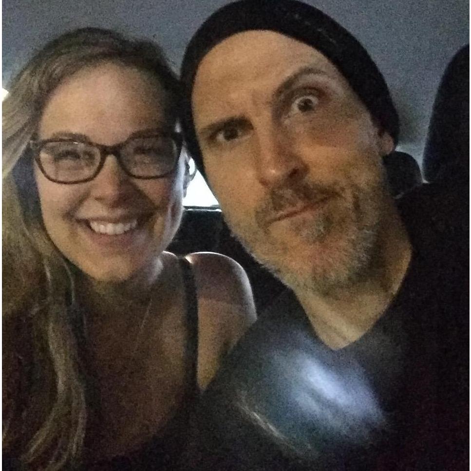 The first time meeting in person, the humidity ruined my hair!